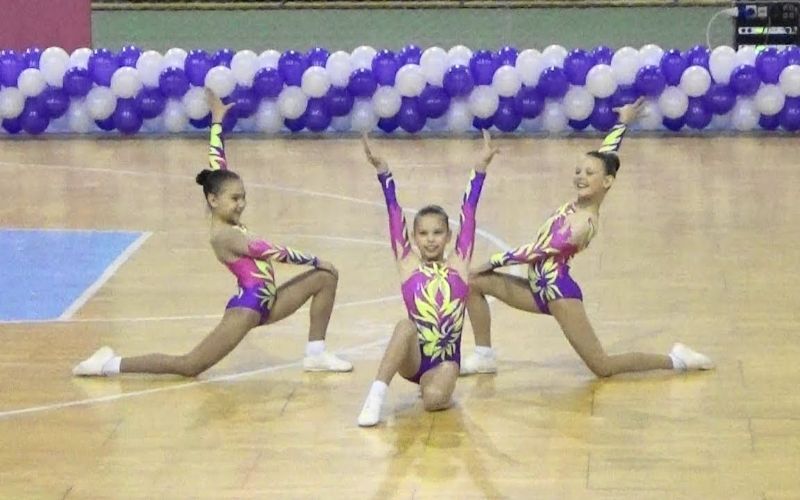 Соревнования по спортивной аэробике
